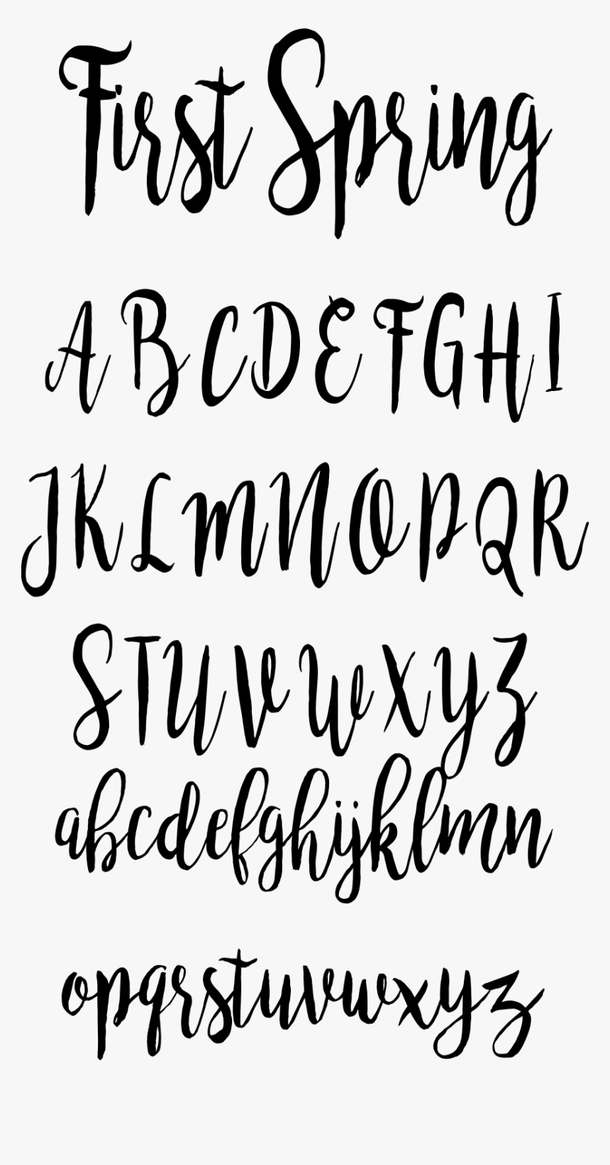 Sub Name Firstspring Detail - Calligraphy, HD Png Download