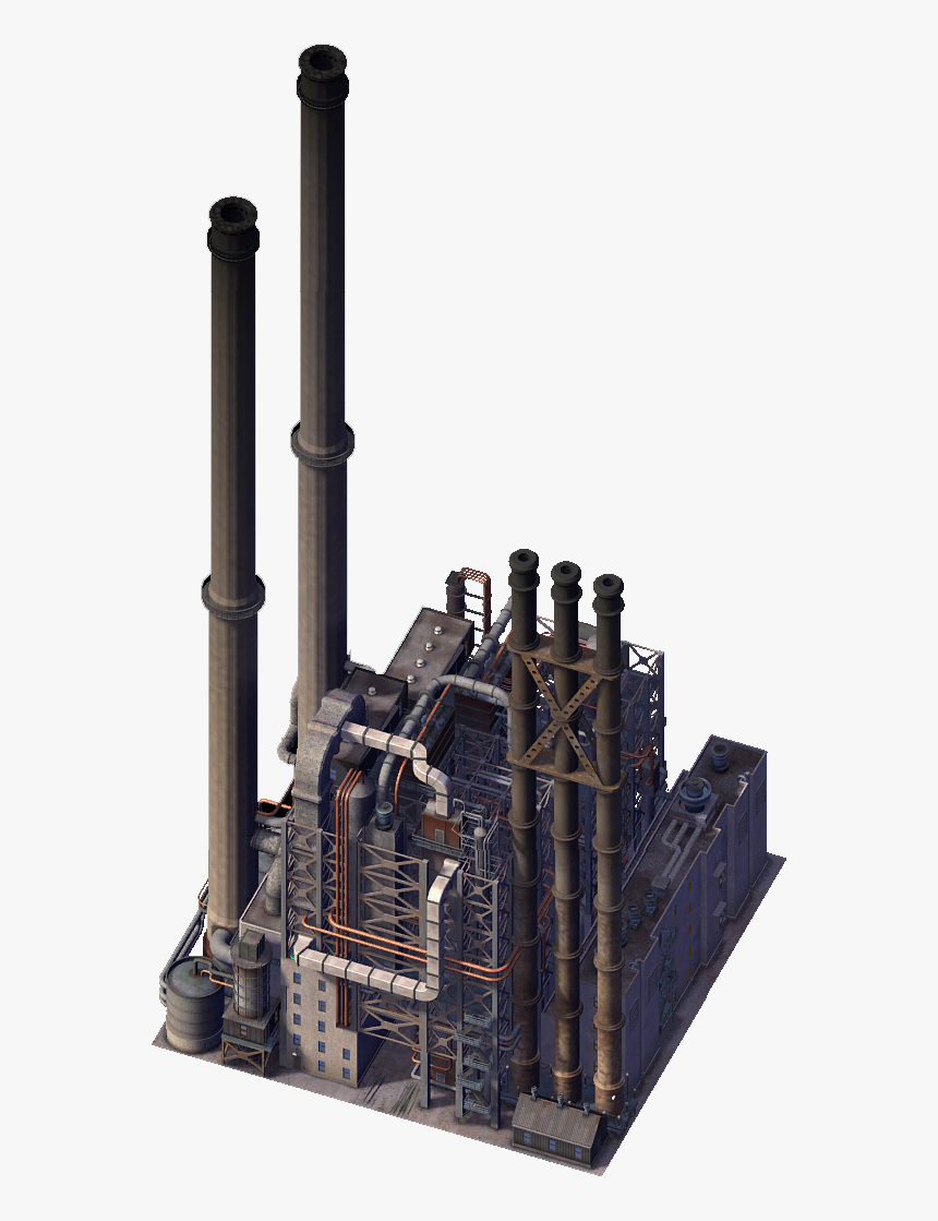 Simcity Coal Power Plant, HD Png Download