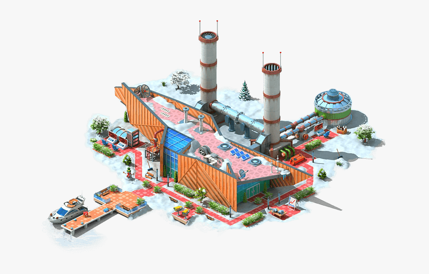 Megapolis Wiki - Thermal Power Station Png, Transparent Png