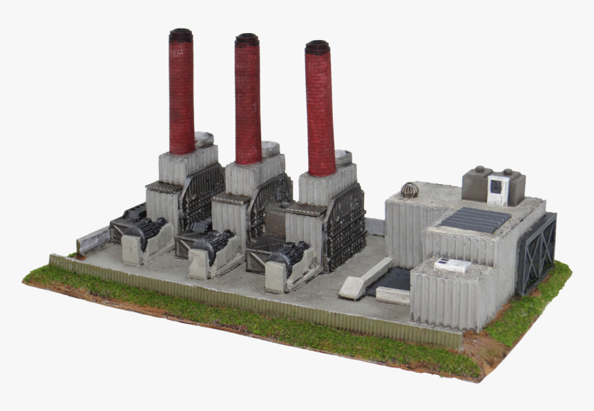 1215-6m Power Plant - Scale Model, HD Png Download