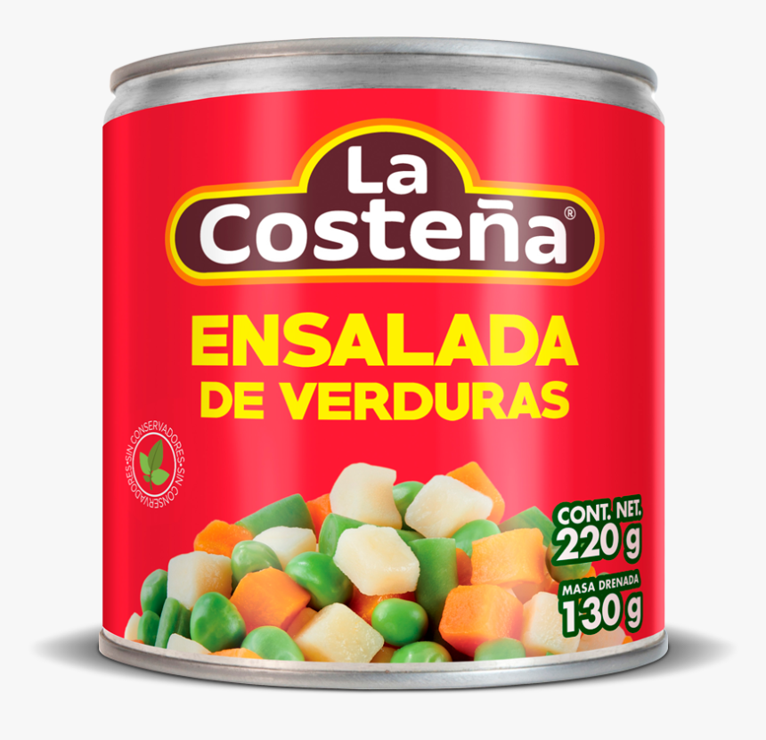 Ensalada De Verduras - Ensalada De Verduras La Costeña, HD Png Download