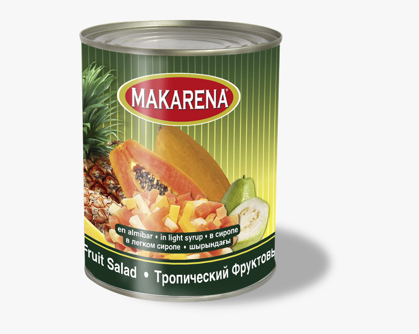 Ensalada De Fruta Tropical - Ensalada De Frutas Enlatada, HD Png Download