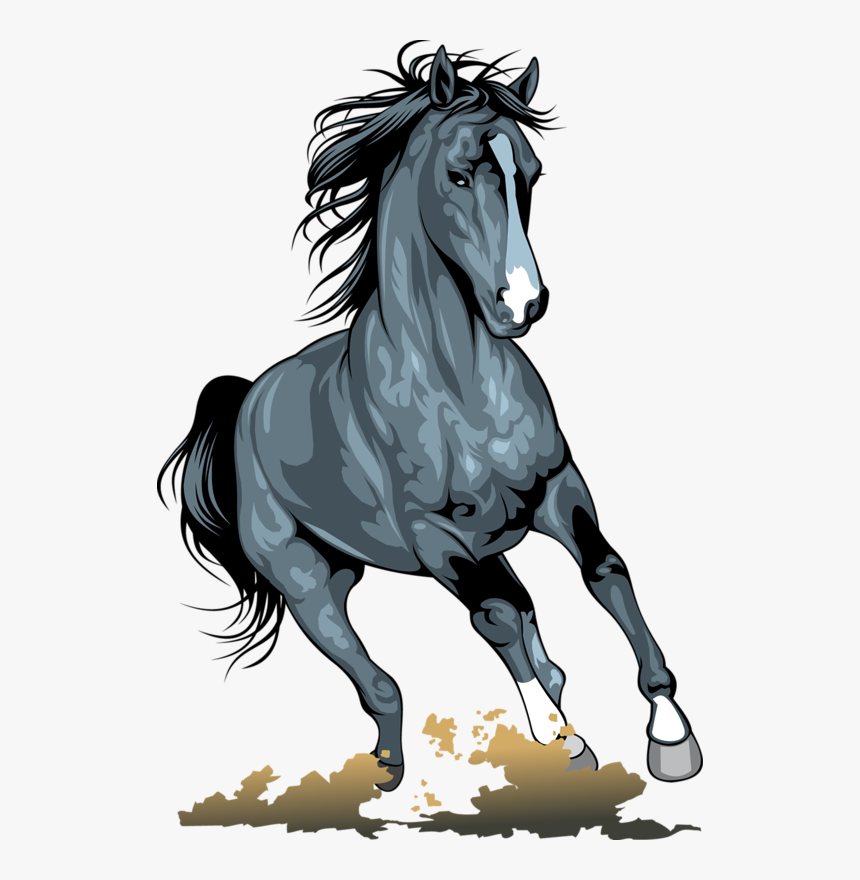 Horses Illustration, HD Png Download