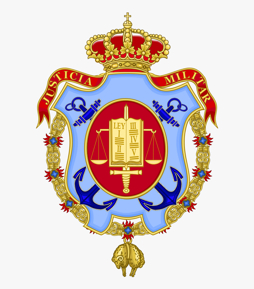 Emblema Justicia Militar - Emblemas De La Armada Española, HD Png Download