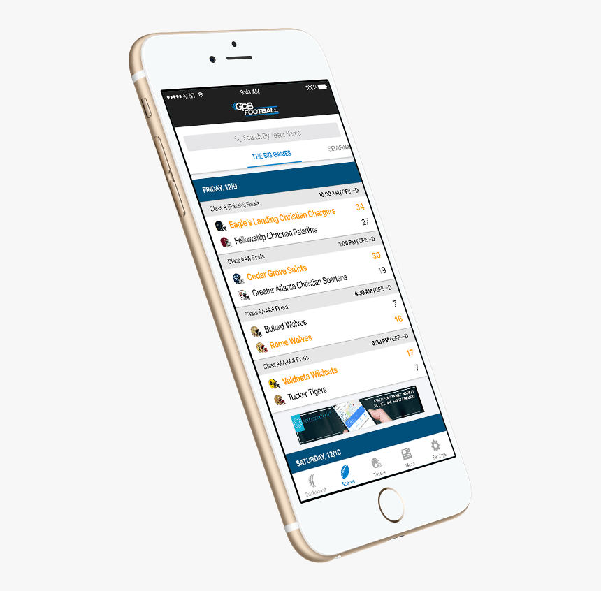 Iphone Sports App - Mobile App Developer Company Android And Ios, HD Png Download