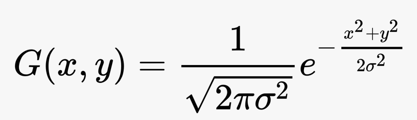 Gaussian Kernel Density Formula, HD Png Download