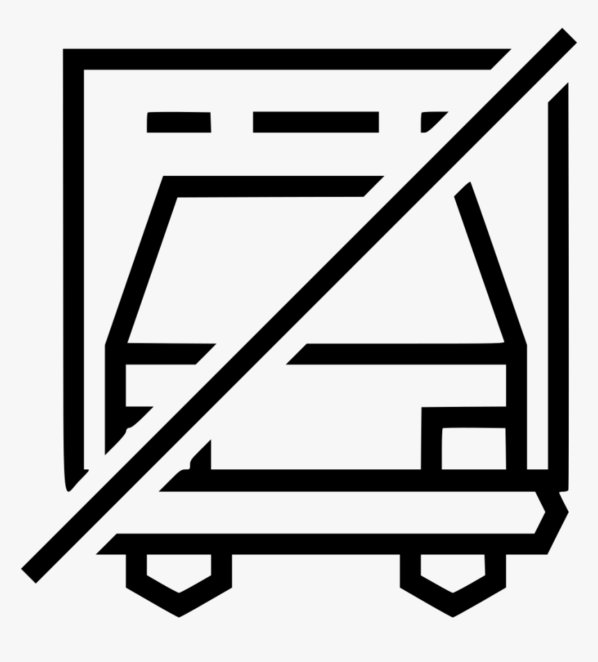 No Truck Lorry Wagon Vehicle Traffic Camion - Truck, HD Png Download