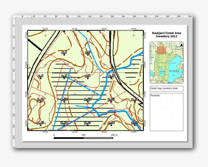 - - / - - / - - / Images/more Elements2 - Diseño De Mapa En Qgis, HD Png Download