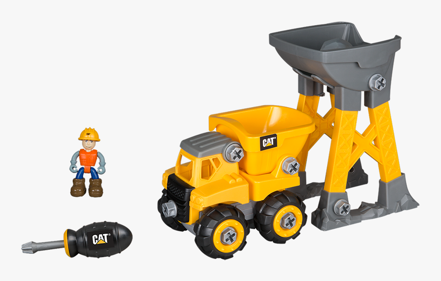 Camion Caterpillar Juguete Png - Machine Maker Cat, Transparent Png