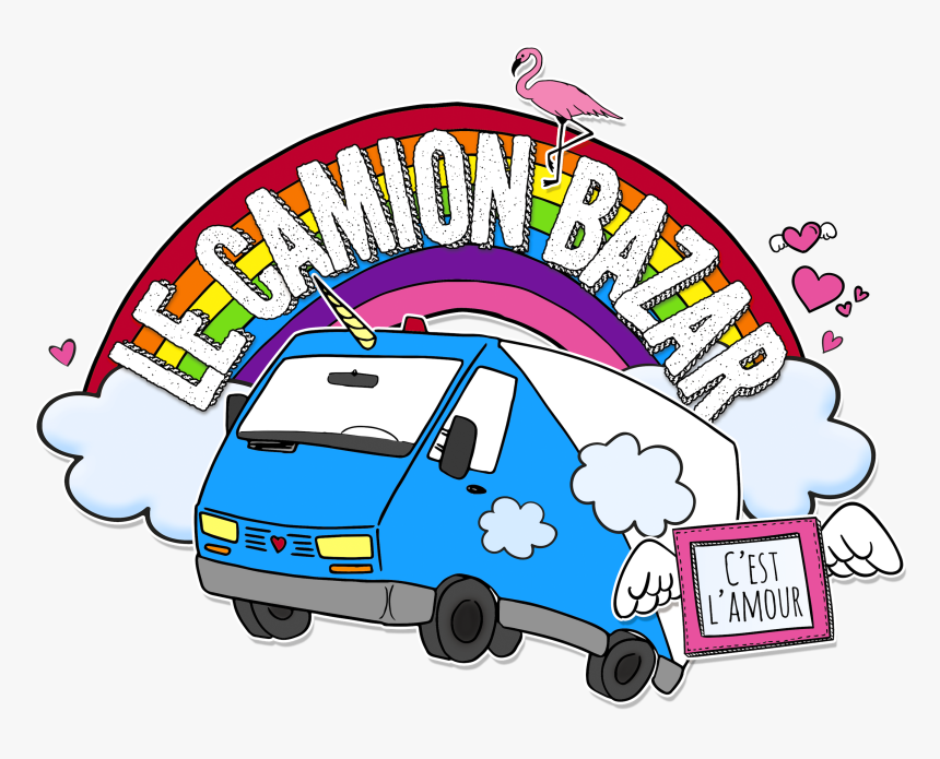 Le Camion Bazar - Illustration, HD Png Download