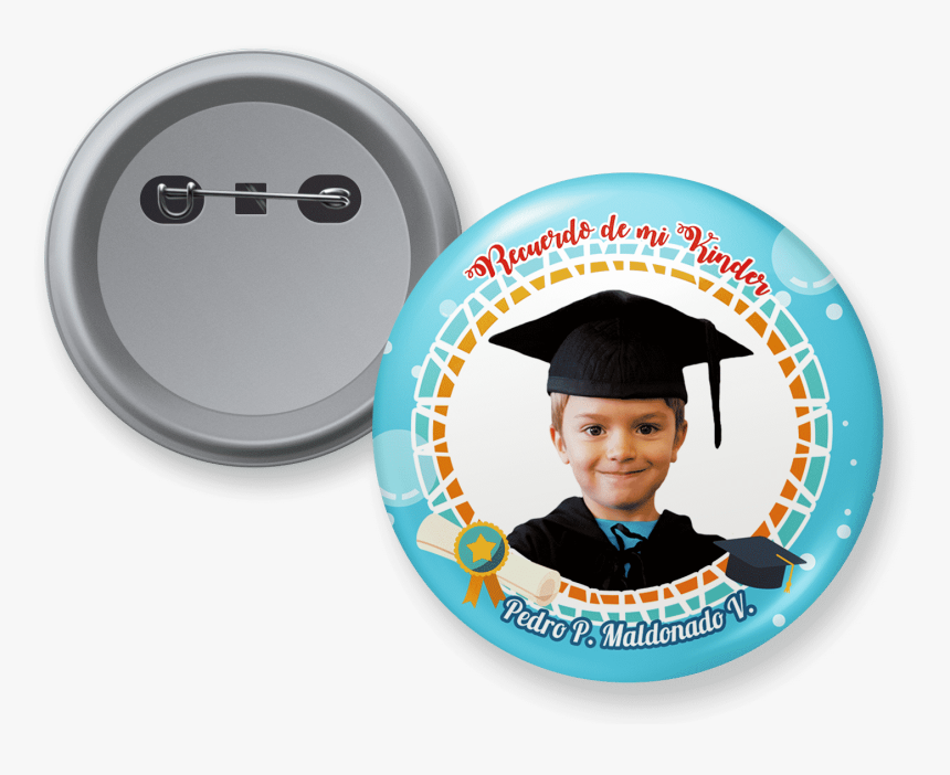 Diseños Para Recuerdo De Egresados De Kinder Motivo - Значок На Одежду Пнг, HD Png Download