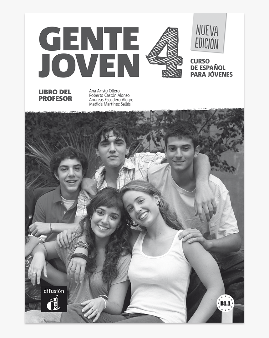 Gente Joven 4 Nueva Edición -teacher S Book - Gente Joven - Nueva Edicion By Matilde Martínez, HD Png Download
