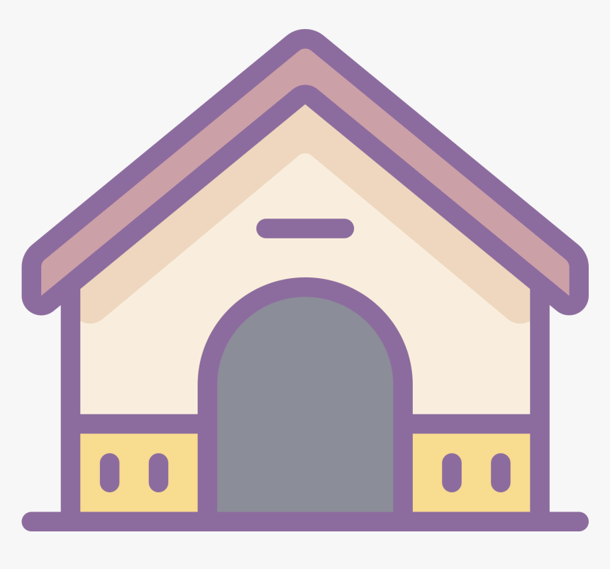 Transparent Dog In Doghouse Clipart - Casa Clipart, HD Png Download