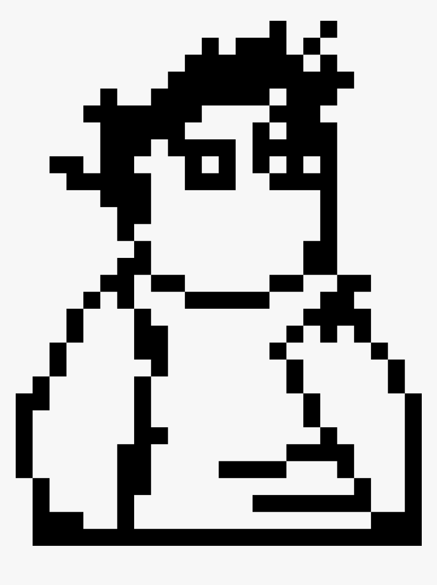 Anime Pixel Art, HD Png Download