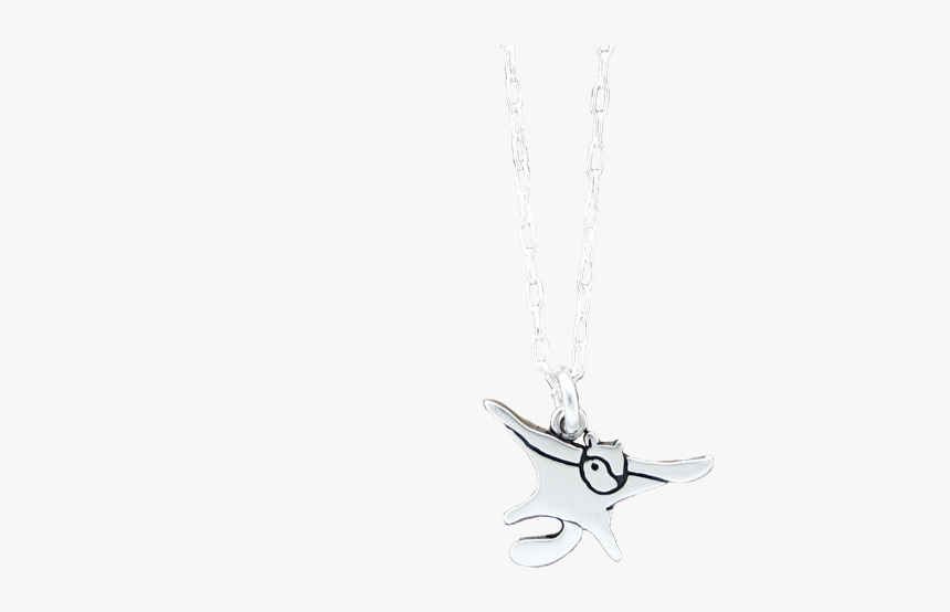Sterling Silver Flying Squirrel Necklace - Locket, HD Png Download