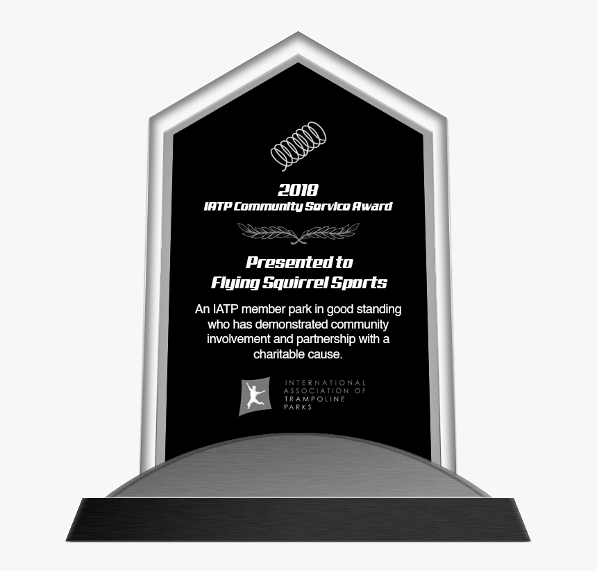 Iatp Comm Service Awardv2 - Furniture, HD Png Download