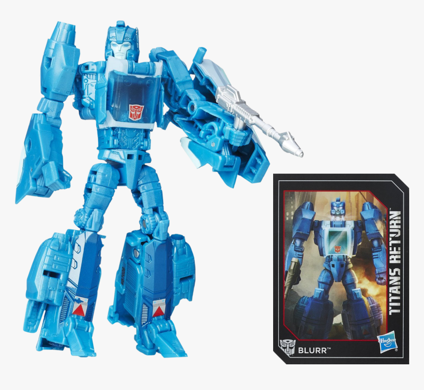 Blurr 6” Action Figure - Transformers Titans Return Blurr, HD Png Download
