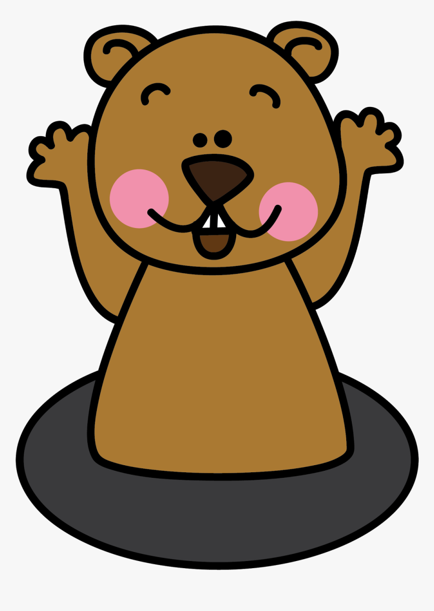 Free Cliparts Download Clip - Groundhog Clipart, HD Png Download