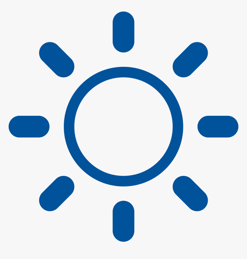 Sun Svg Flat Icon, HD Png Download