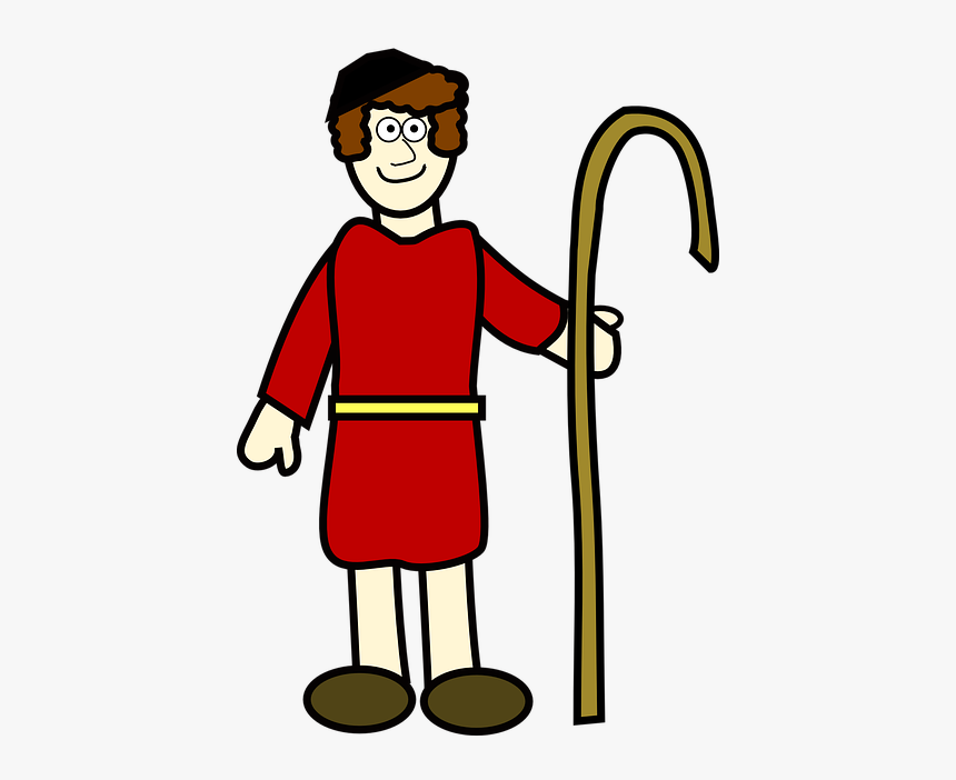 Shepherd, Staff, Bible, Religious, Man, Christianity - Clipart Shepherd, HD Png Download
