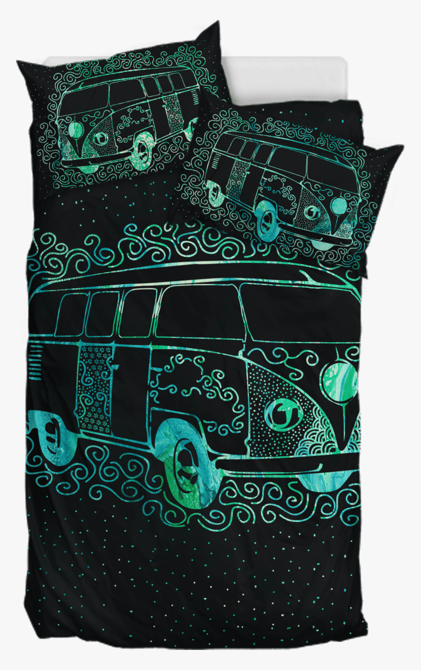 Hippie Van - Hippie Bus Bedding, HD Png Download