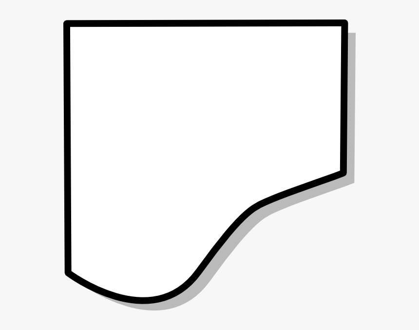 Fc23 Clip Art Free Vector - Black And White Curve, HD Png Download