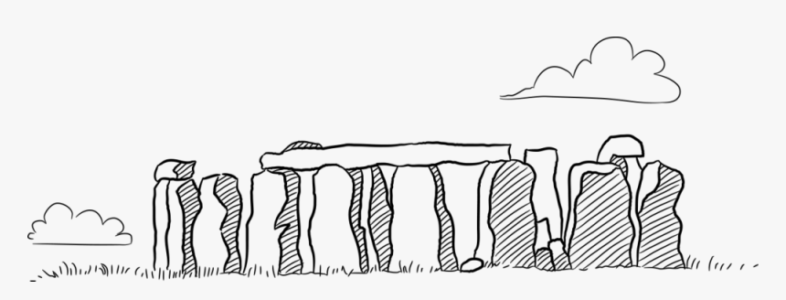Stonehenge , Png Download - Line Art, Transparent Png