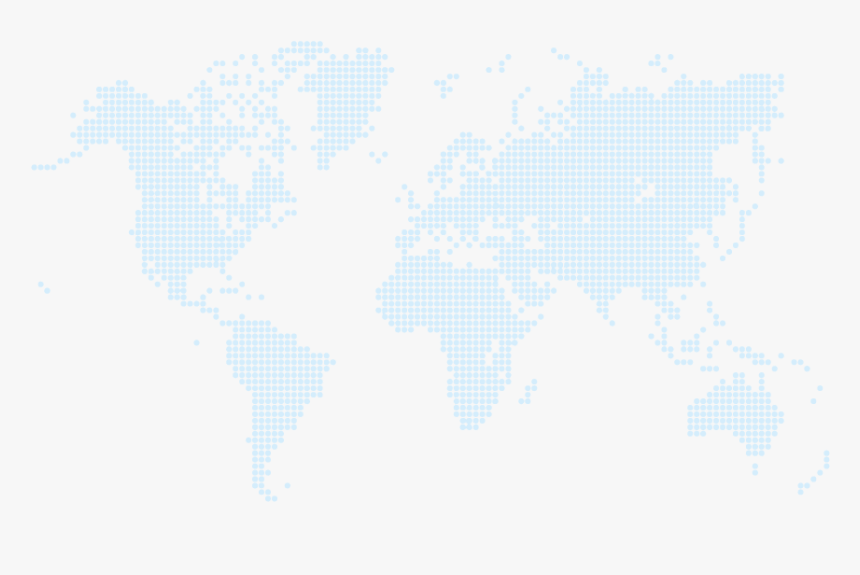 World Map Png Transparent Dots, Png Download