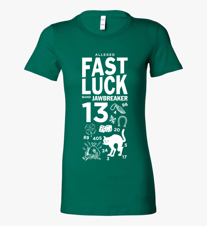 Jawbreaker Fast Luck Candle Womens Keely Tee - Active Shirt, HD Png Download