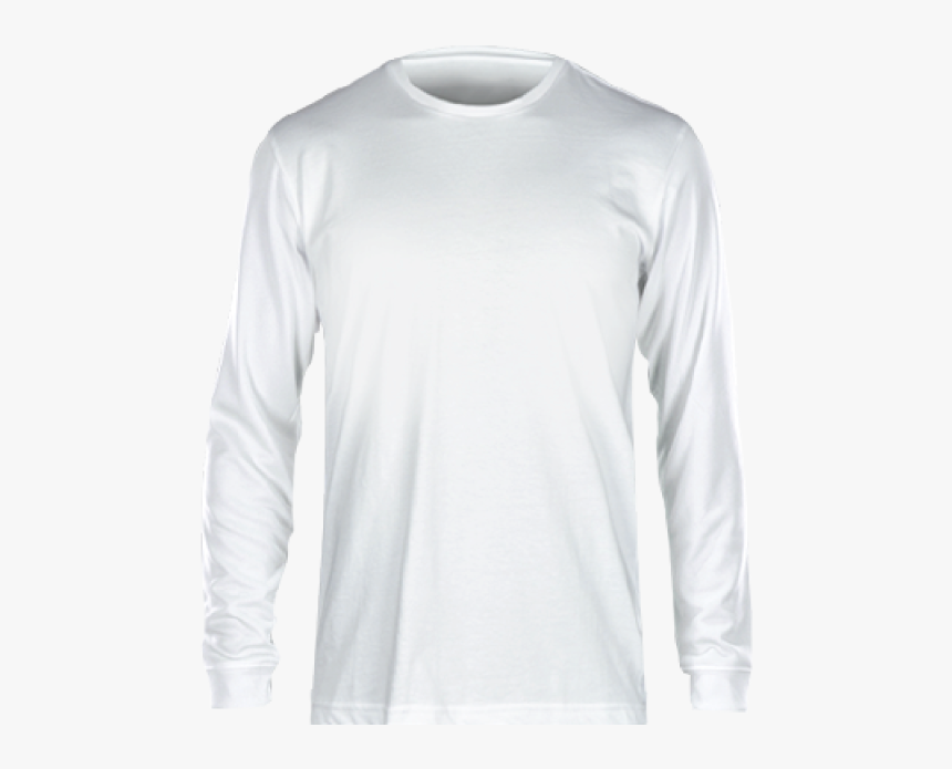 Fan Cloth Long Sleeve Tee White - Hoodie Jacket Plain White, HD Png Download