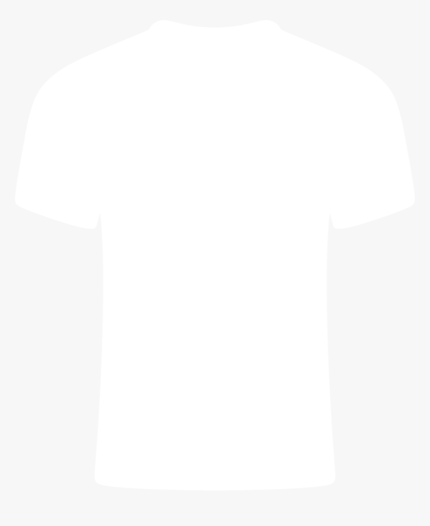 Tee Shirt Silhouette At Getdrawings - T Shirt Outline Silhouette, HD Png Download