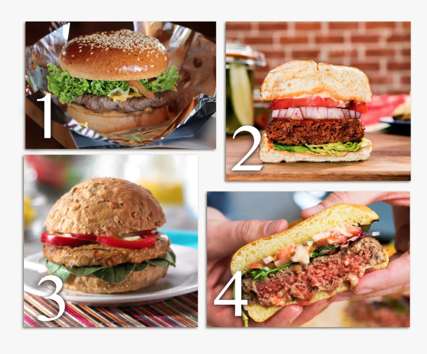 Beyond Burger Vs Impossible Burger, HD Png Download