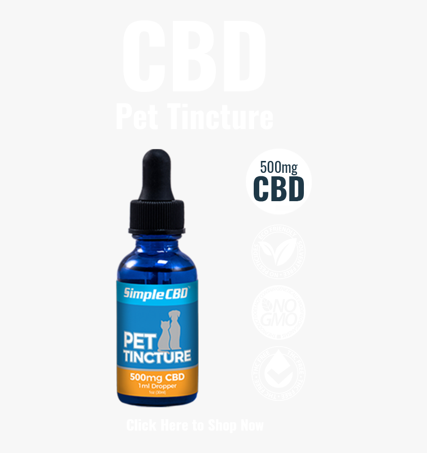 Pet Tincture 500 - Tincture Of Cannabis, HD Png Download