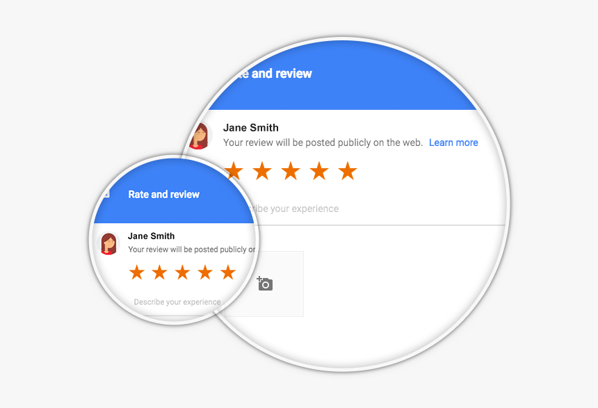 Click Here To Review Us On Google , Png Download - Circle, Transparent