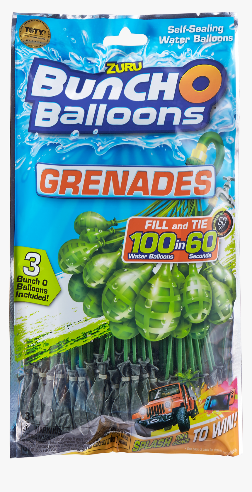 Bunch O Balloons Splash To Win, HD Png Download