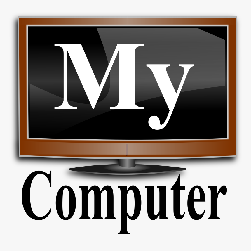 Transparent My Clipart - My Computer Clip Art, HD Png Download