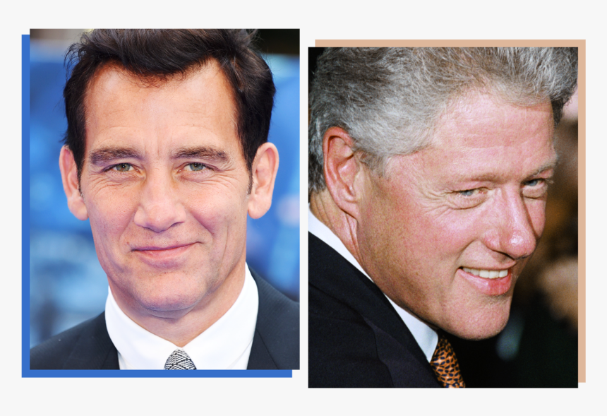 Clive Owen And Bill Clinton, HD Png Download