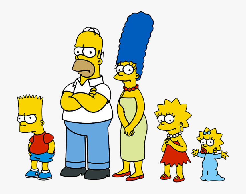 Simpsons In The 1980s, HD Png Download
