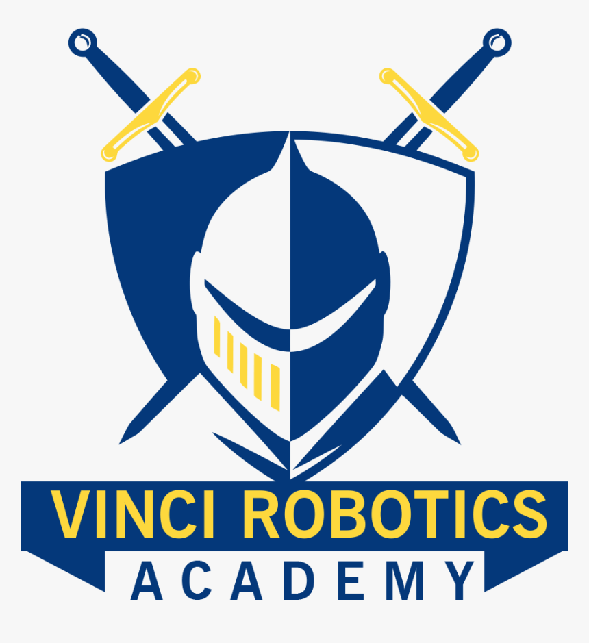 Vinci Robotics Academy Logo - Knight, HD Png Download