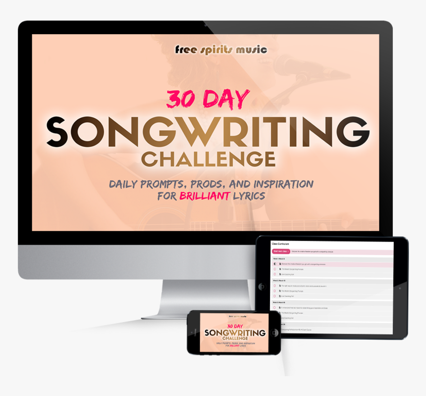 30 Day Songwriting Challenge, HD Png Download