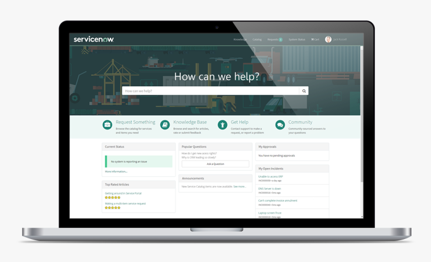 Servicenow Portals, HD Png Download