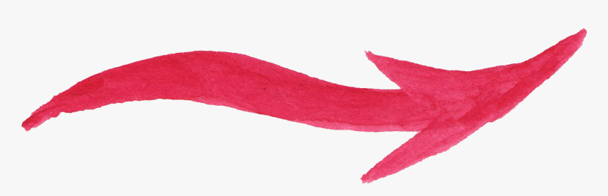 Pink Watercolor Arrow Png, Transparent Png
