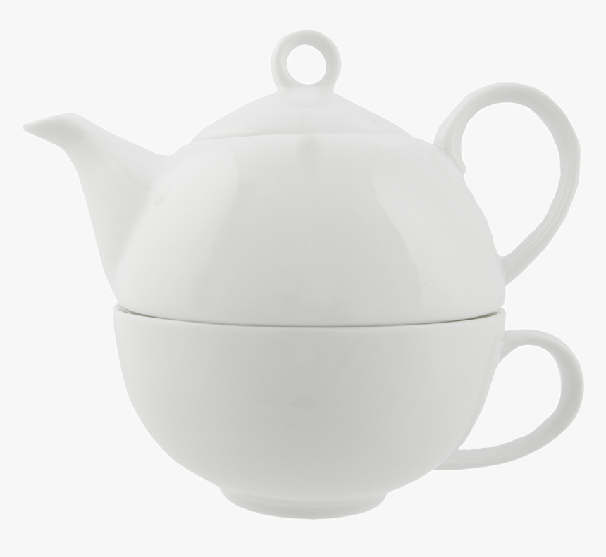 Glass Teapot With Infuser Black - Teapot, HD Png Download