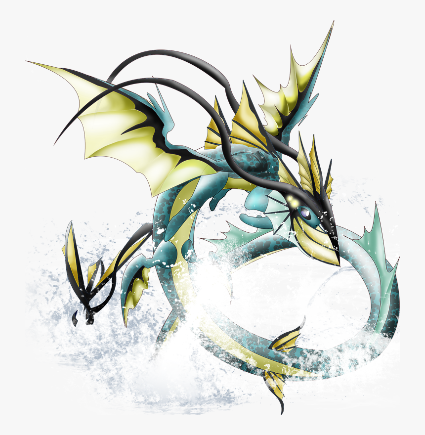 Pokemon 8133 Mega Vaporeon Dragon Pokedex - Mega Vaporeon, HD Png Download