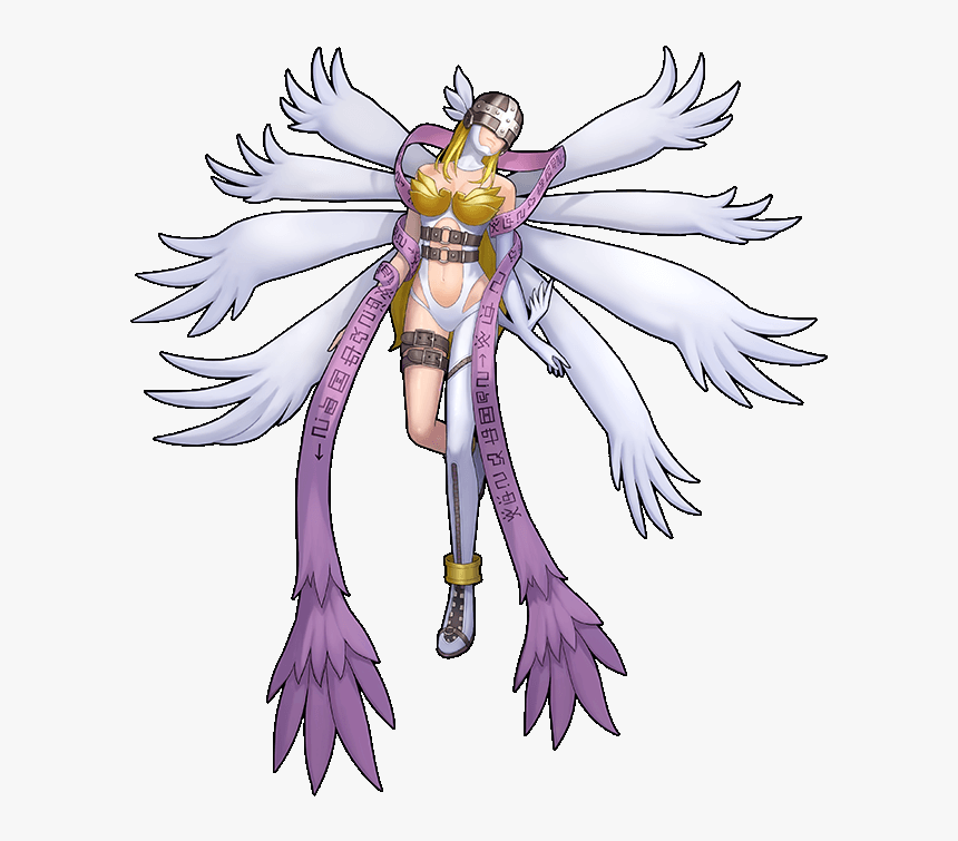 Himari Oofuchi And Rikka B - Angewomon Ultimate Form, HD Png Download
