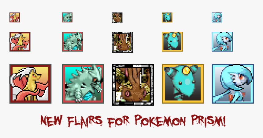 Pokemon Prism New Pokemon, HD Png Download