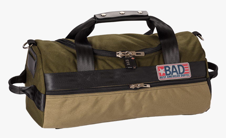 Number 2 Duffel Bag Side Pocket Moss Khaki - Handbag, HD Png Download