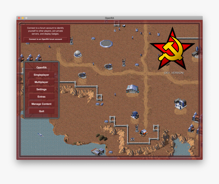 Red Alert Main Menu - Juegos Con Editor De Mapas, HD Png Download
