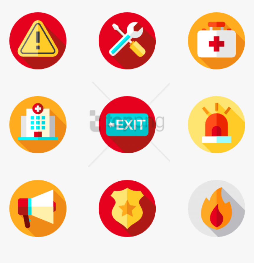 Free Png Emergencies 50 Icons - Icons Alert, Transparent Png