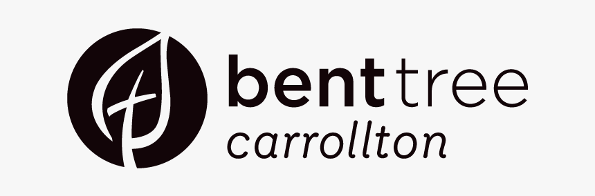 Benttree Logo Carrollton Bw - Circle, HD Png Download